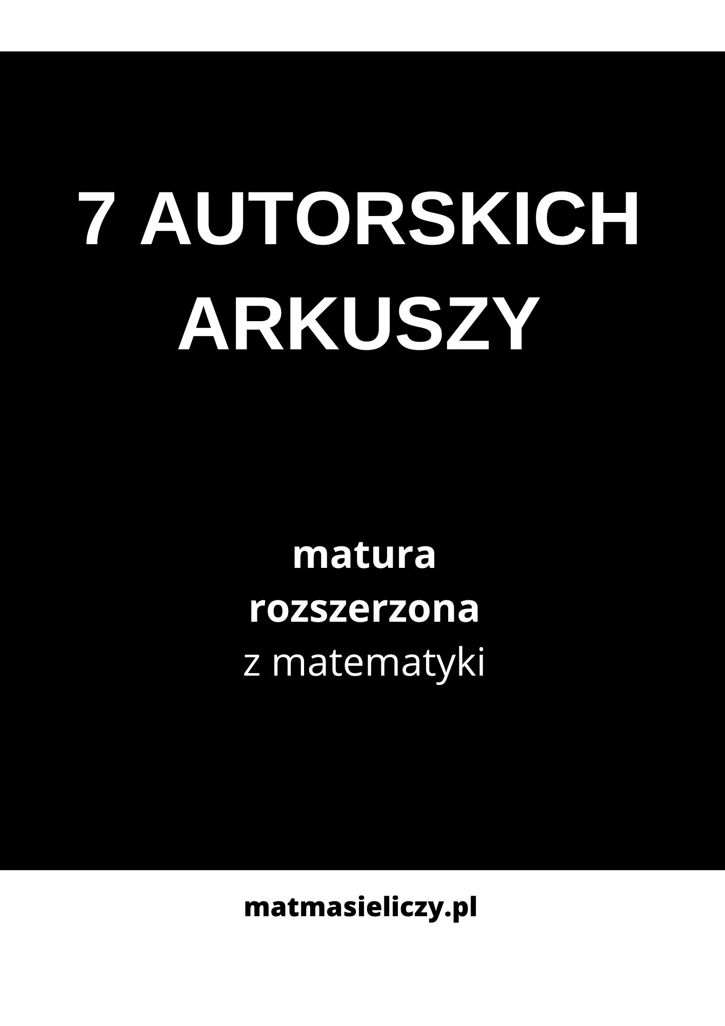 7 Autorskich Arkuszy